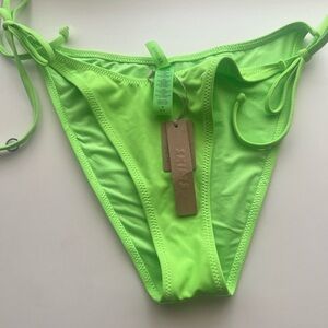 Skims Swim | Skims Swim Dippy Tie Bottom - Neon medium